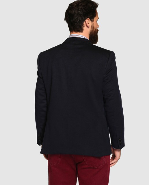 Americana de hombre Emidio Tucci lisa azul tallas grandes