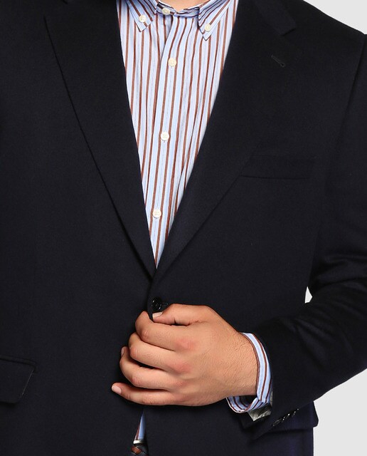 Americana de hombre Emidio Tucci lisa azul tallas grandes