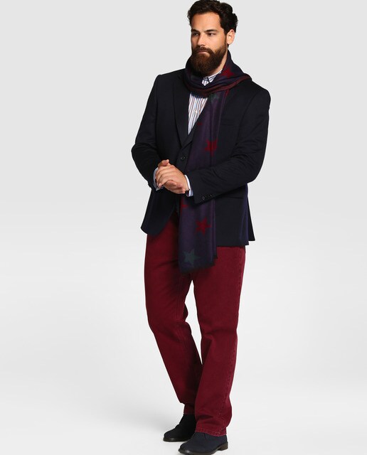 Americana de hombre Emidio Tucci lisa azul tallas grandes