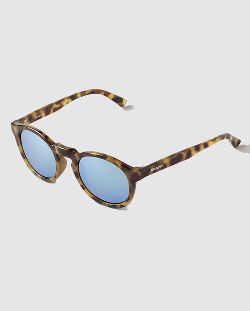 Óculos de sol unissexo Jordaan com armação de poliamida com estampado Animal Print