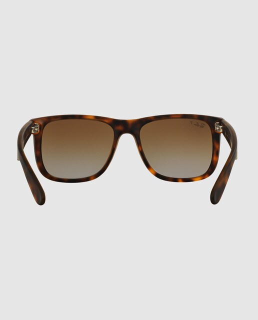 Gafas de sol Justin con montura de nylon en color habana y lentes polarizadas en