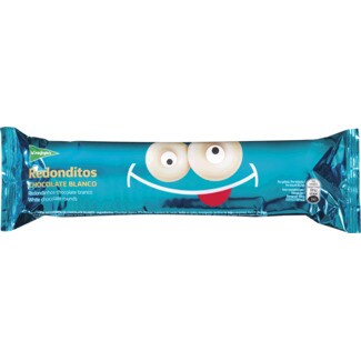 El Corte Inglés Bolachas Redondinhos de Chocolate Branco embalagem 150 g