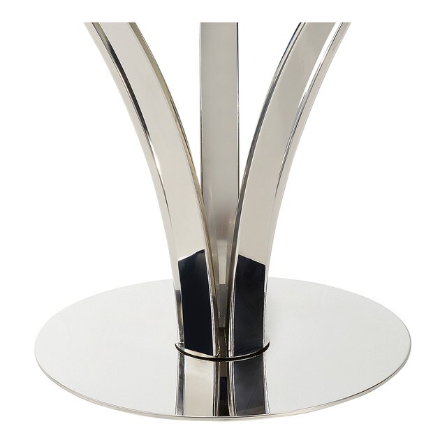 Mesa de comedor de metal y cristal Moritz El Corte Inglés
