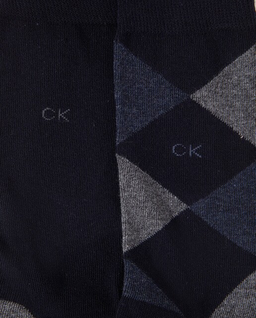 Pack de dos pares de calcetines Calvin Klein