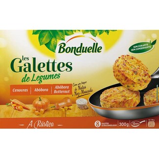 Bonduelle Medalhões de Cenoura e Abóbora embalagem 300 g