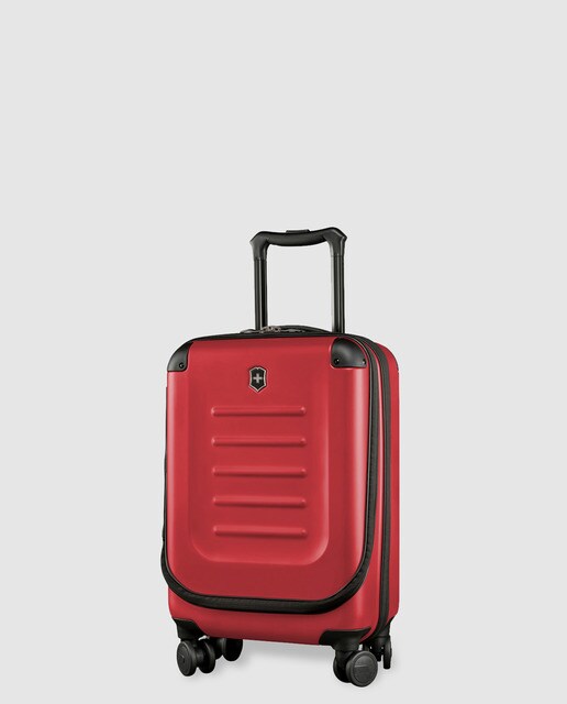 Maleta de cabina expandible SPECTRA 2.0, rígida roja, con capacidad hasta 33 L
