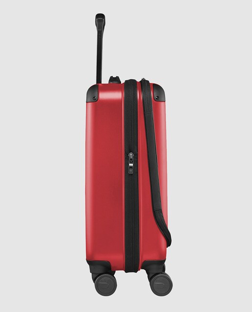 Maleta de cabina expandible SPECTRA 2.0, rígida roja, con capacidad hasta 33 L