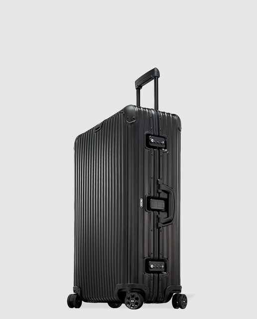 Maleta grande Rimowa TOPAS STEALTH rígida negra, con capacidad 98L