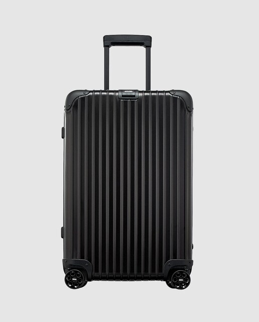 Maleta mediana Rimowa TOPAS STEALTH rígida negra, con capacidad 64L