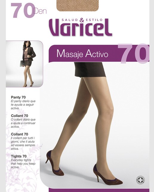 Collants de descanso médicos de 70 deniers