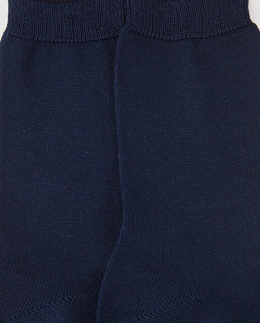 Calcetines de niño Punto Blanco en azul