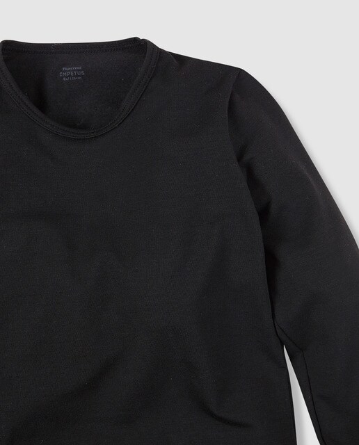 Camiseta infantil Impetus en negro térmica