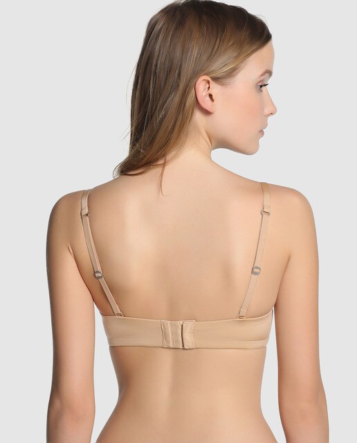 Sujetador de mujer bandeau multiposición