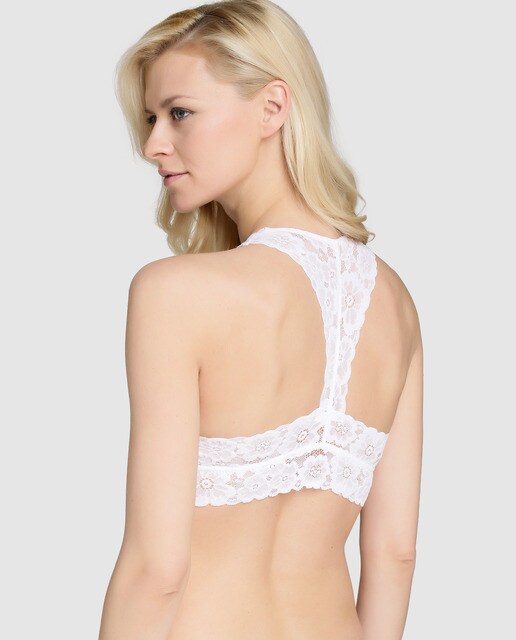 Bralette de mujer Énfasis con encaje helanca sin aro
