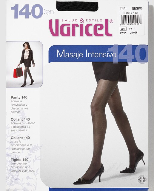 Collants transparentes de 140 deniers de mulher Varicel