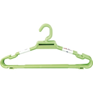 Cabides de Plástico Verdes 43 cm 5 unidades - Cano