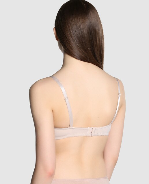Sujetador de mujer Naturana bandeau con relleno y aro
