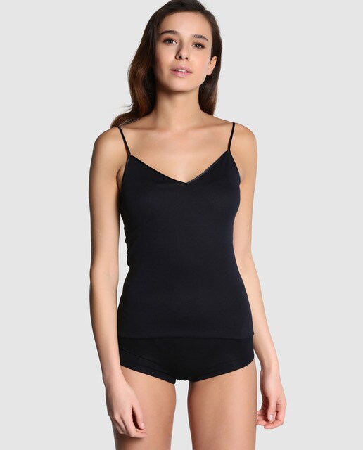 Camiseta interior de mujer Hanro de tirantes
