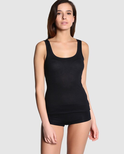 Camiseta interior de mujer Hanro de tirantes