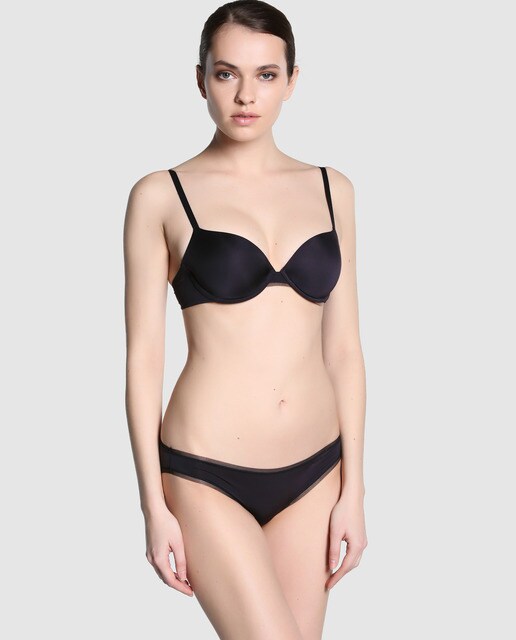 Braga de mujer Dkny normal negra