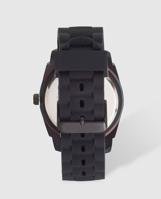 Reloj de mujer Pontina naranja y negro