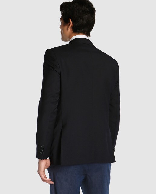 Americana de hombre Roy Robson regular lisa azul