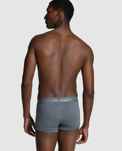 Boxer de punto de hombre Hom gris