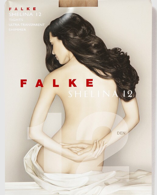 Panty de 12 deniers de mujer Falke transparente mate