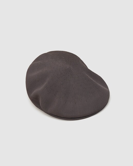 Gorra de punto gris oscuro de hombre