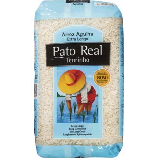 Pato Real Arroz Agulha Extra Longo Tenrinho embalagem 1 kg