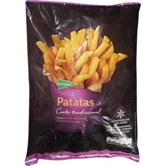 El Corte Inglés Batatas Corte Tradicional embalagem 1 kg