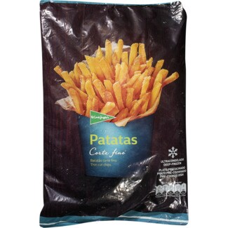 El Corte Inglés Batatas Corte Fino embalagem 1 kg