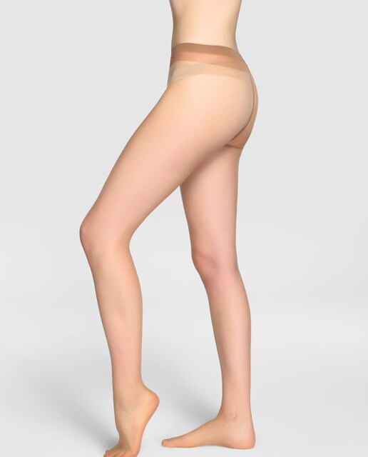 Panty de 12 deniers de mujer Falke transparente mate