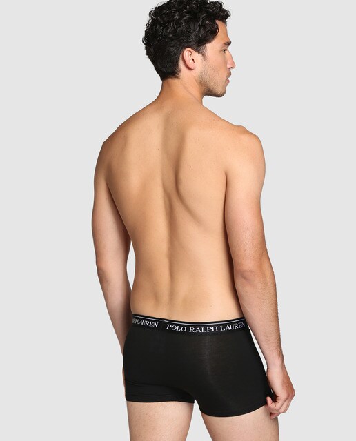 Pack 3 boxers de punto de hombre Polo Ralph Lauren negros