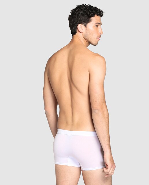 Boxer de punto micro modal de hombre Ermenegildo Zegna blanco