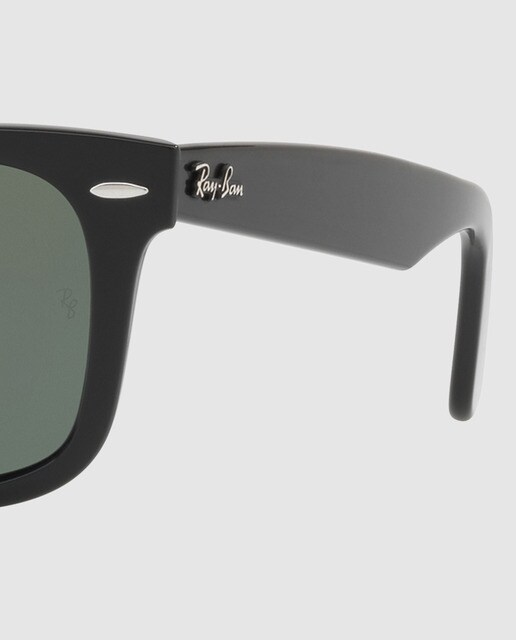 Gafas de sol RB4340 Wayfarer cuadradas negras