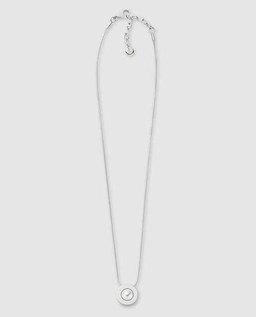 Collar Skagen Agethe de acero y perla