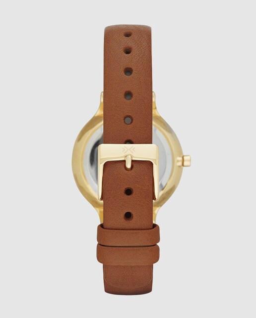Reloj de mujer Skagen SKW2147 Anita de piel marrón