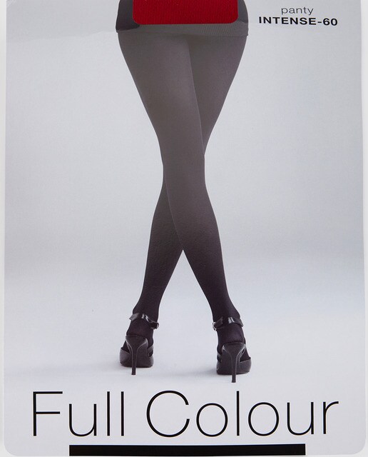Panty 3D opaco intenso de 60 deniers de mujer Full Colours