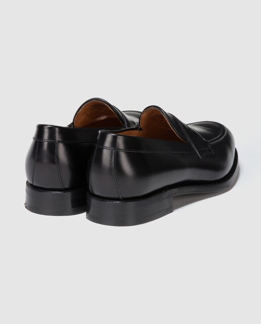Mocasines de hombre Sebago de color negro con adorno de antifaz