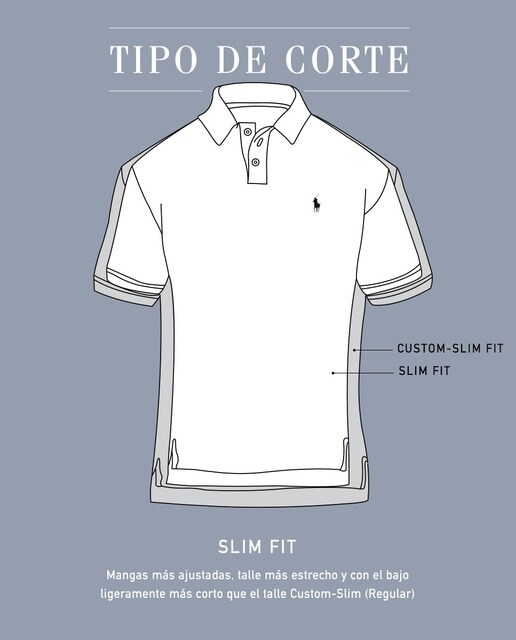 Polo de hombre Polo Ralph Lauren Slim fit de manga corta