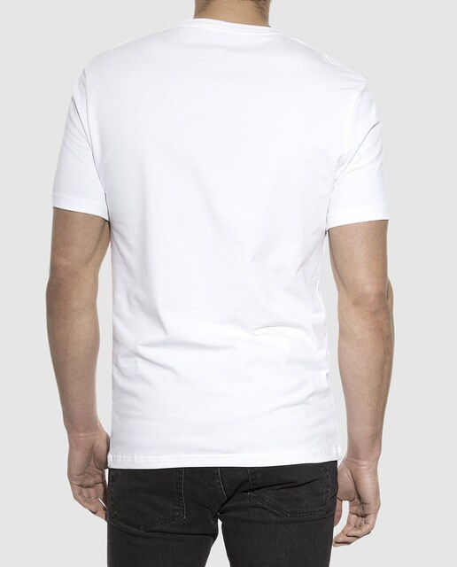 Camiseta interior de hombre Bread & Boxers blanca de manga corta
