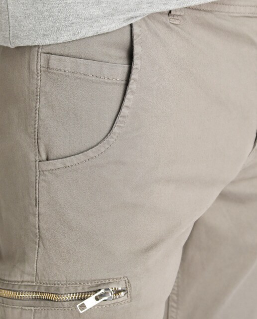 Pantalón cargo de hombre Jack & Jones slim gris