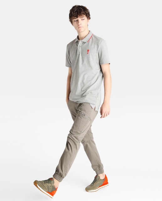 Pantalón cargo de hombre Jack & Jones slim gris