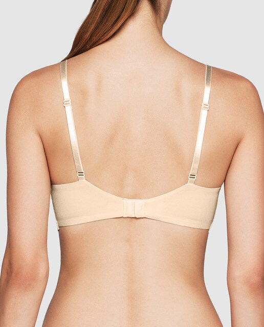 Sujetador sexy de mujer Calvin Klein de capacidad con aro