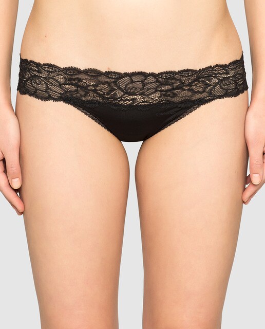 Tanga sexy de mulher Calvin Klein com renda
