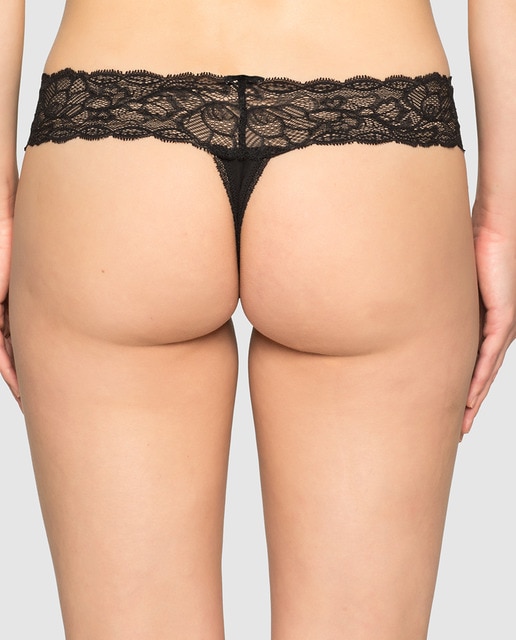 Tanga sexy de mulher Calvin Klein com renda