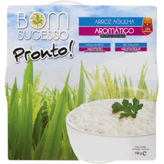 Bom Sucesso Pronto! Arroz Agulha Aromático embalagem 150 g