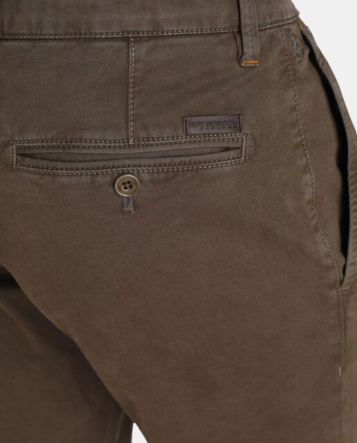 Chino de hombre Roy Robson regular marrón