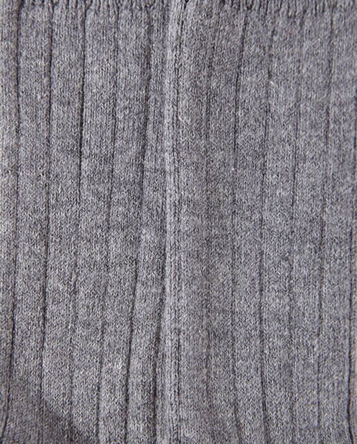 Calcetines altos de bebé niño Condor de canalé gris